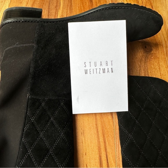 Stuart Weitzman Quiltboot. Over the knee suede, NWT. Size 9.5 - Picture 3 of 5